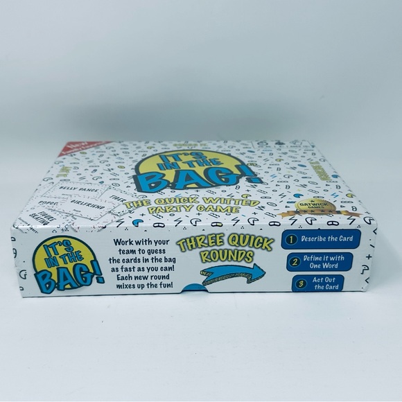 Gatwick Games It's in the Bag! 2019 Party Family Board Game Factory Sealed - Picture 4 of 6